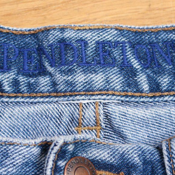 Pendleton Denim Jeans Mens Size 34 Blue - Picture 7 of 9